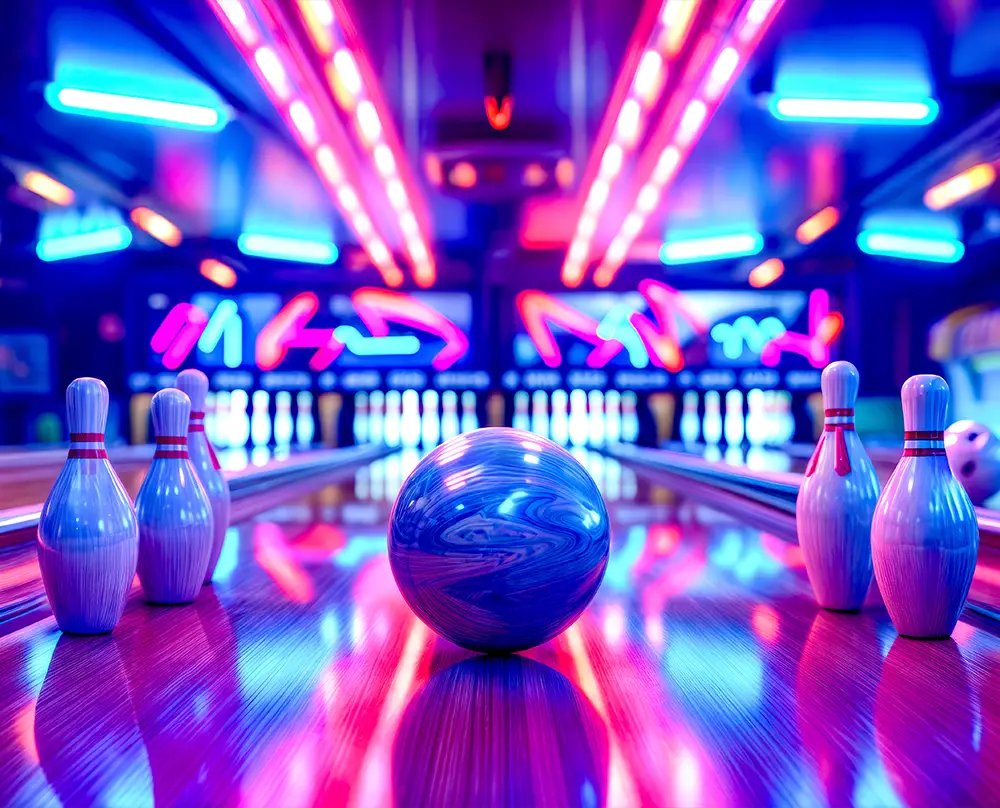 glow bowling at Heritage Lanes in Kokomo IN